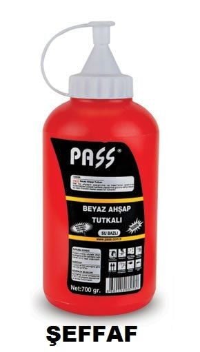Pass Su Bazlı Tutkal Şeffaf 700gr