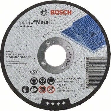 Bosch Metal Kesme Kesici 115x3.0mm