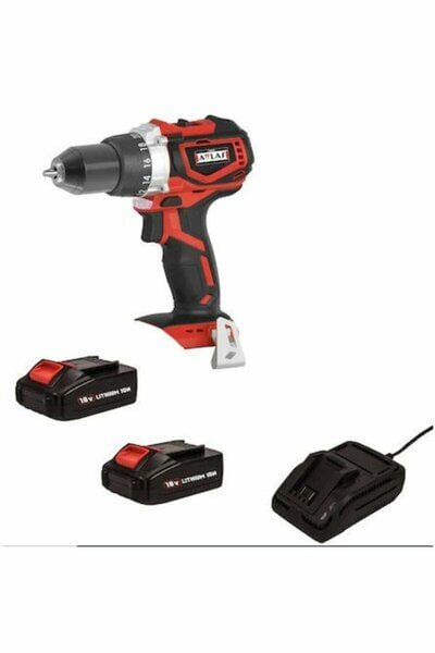 Attlas At18 Pd-0 Kömürsüz Darbeli Matkap Vidalama 18V 2.0 AH SET A0104036