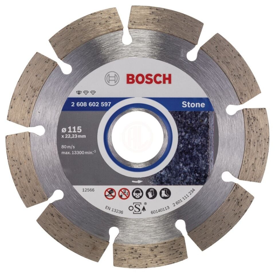 Bosch Standart Taş Kesici 115mm (Granit-Taş)