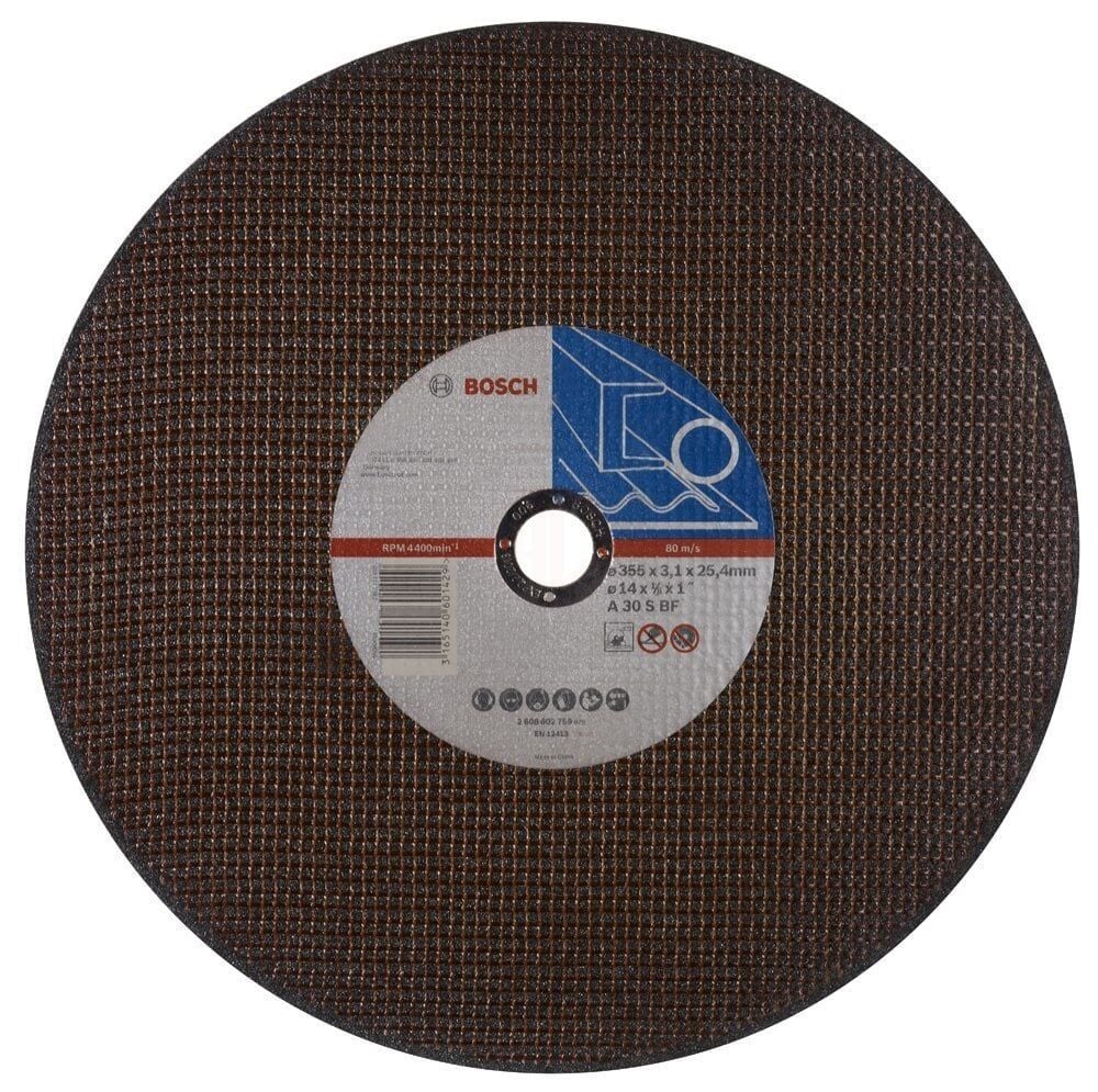 Bosch Metal Kesme 355x3.1x25.4mm Düz Kesici