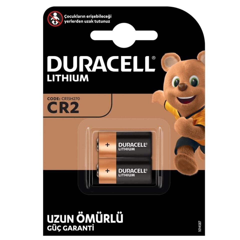 Duracell Cr2 Lityum Pil 2'li
