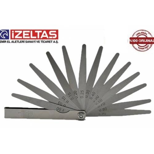 İzeltaş Sentil 0,05-1mm 20 Parça Metrik