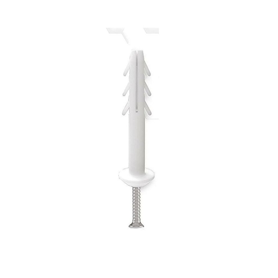 Metal Vidalı Çivili Dübel (Paket:100)