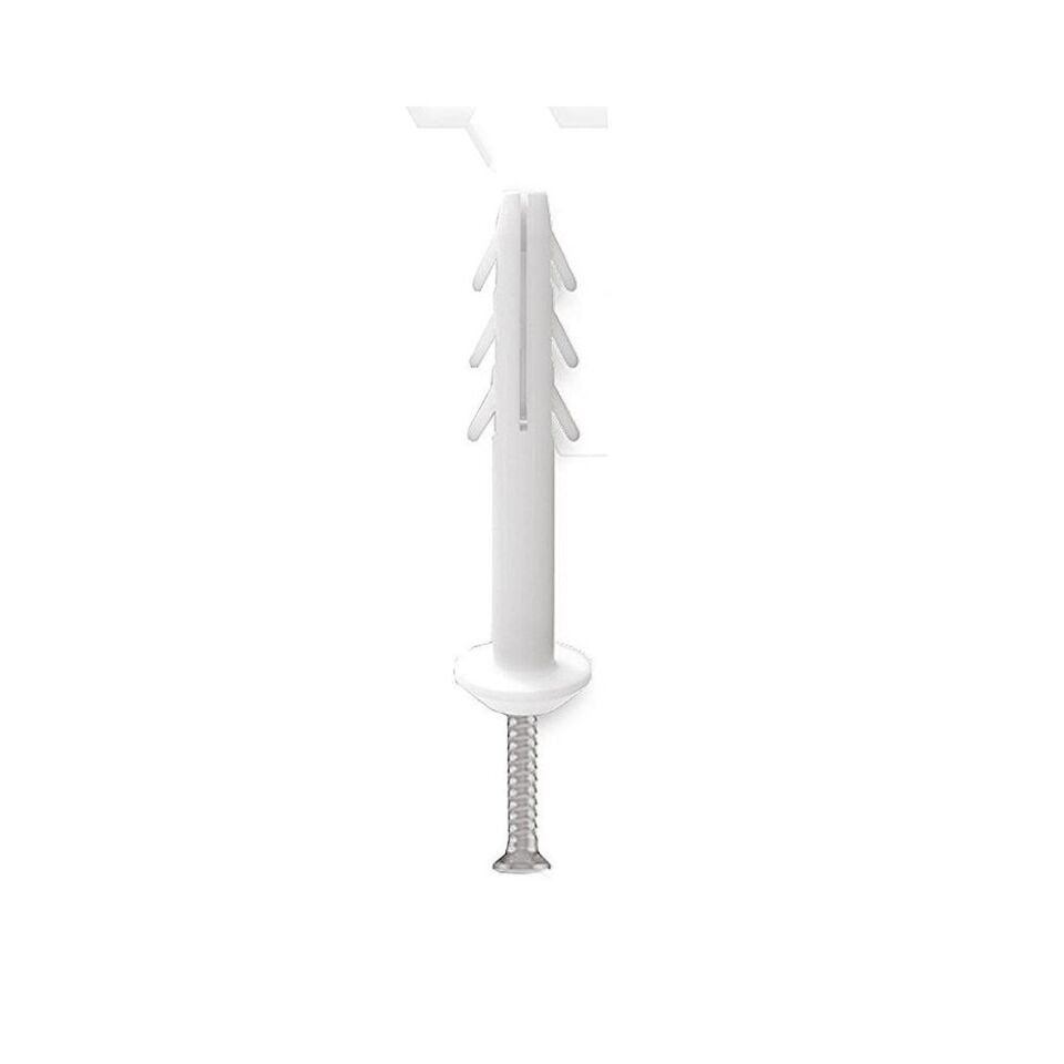 Metal Vidalı Çivili Dübel (Paket:100)