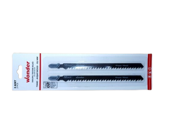 Wonder T344D Dekupaj Testere Ahşap 152mm ( 2 li Blister )