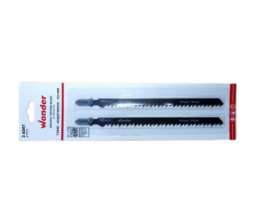 Wonder T344D Dekupaj Testere Ahşap 152mm ( 2 li Blister )