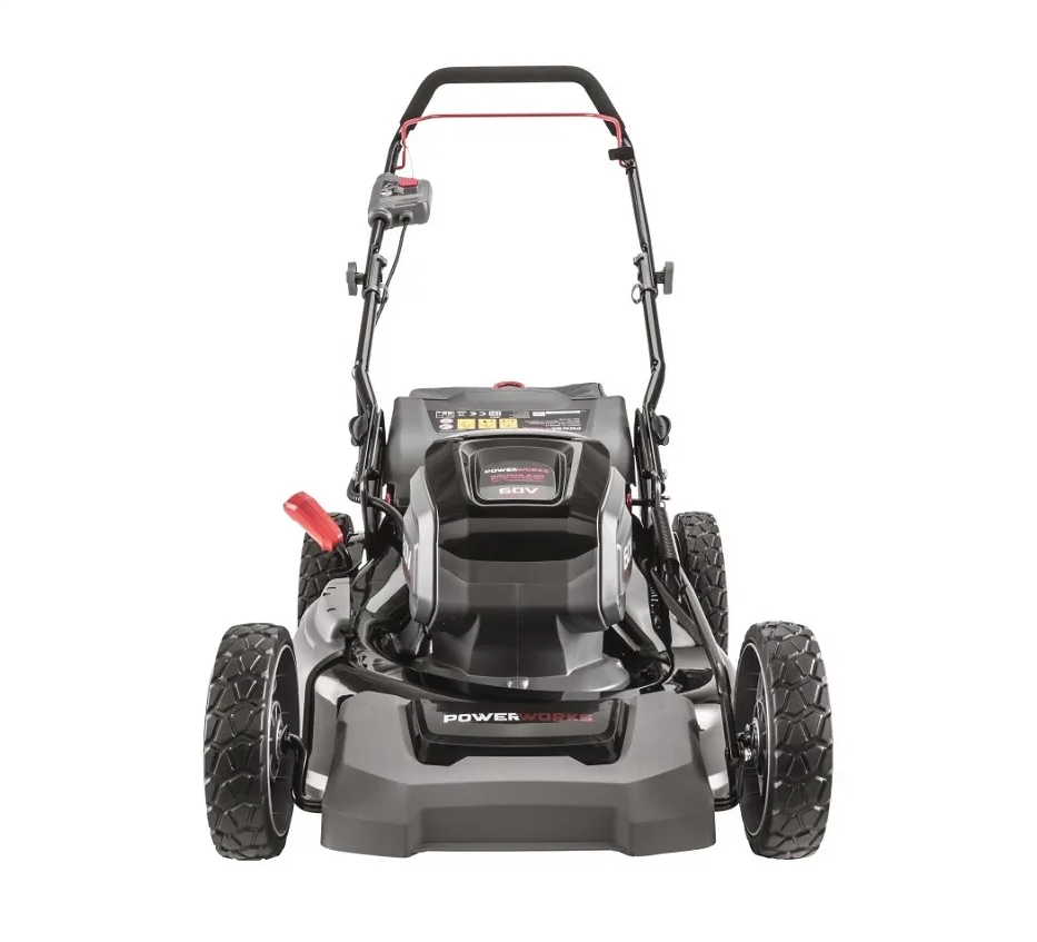 Powerworks  PD60LM Akülü  Çim Biçme Makinası 46 SP 60V-4Ah Tek Akü 46cm