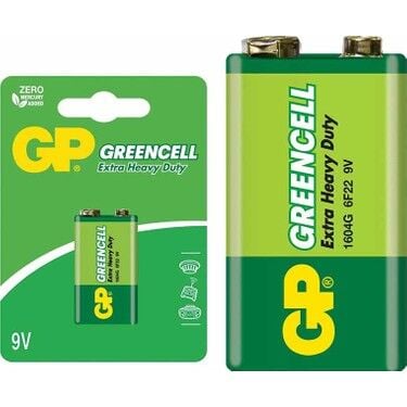 Gp 1604GLF Greencell Pil 9 Volt