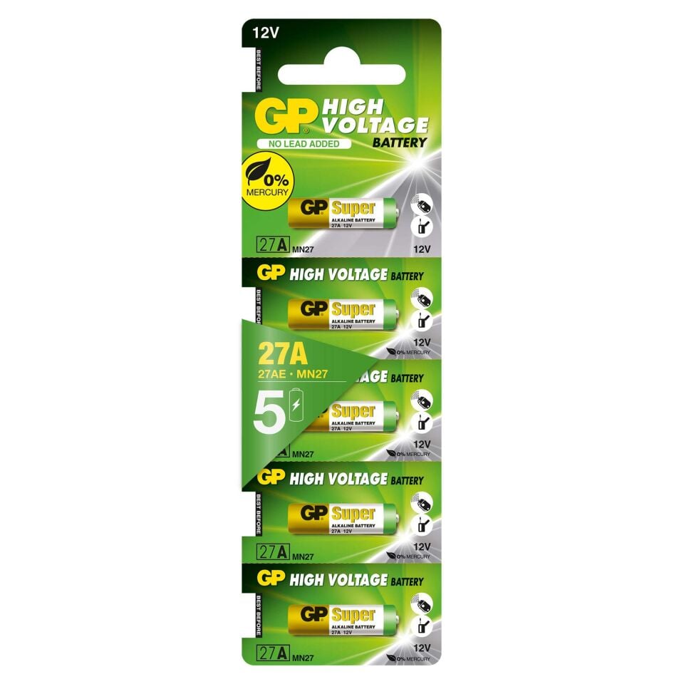 Gp 27AF-2C5 12V Alkalin Pil (1 Adet)