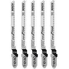 Bosch T101AO Dekupaj Ağzı Ahşap 5'li