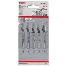 Bosch T101AO Dekupaj Ağzı Ahşap 5'li