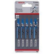Bosch T118A Dekupaj Ağzı Metal 5'li