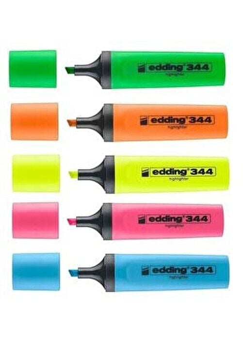 Edding 344 Fosforlu Kalem Mavi