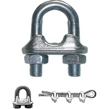 Çelik Klemens 10mm (Paket:4)