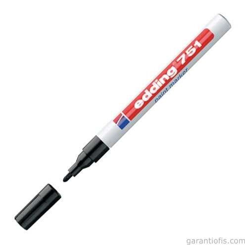 EDDİNG 751 Metal Markalama Kalemi Siyah
