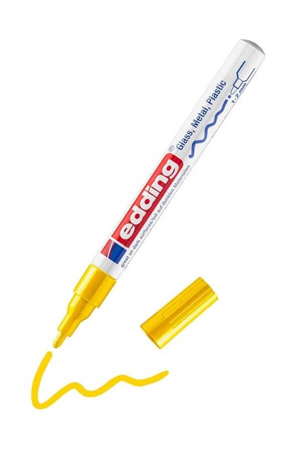 EDDİNG 751 Metal Markalama Kalemi Sarı