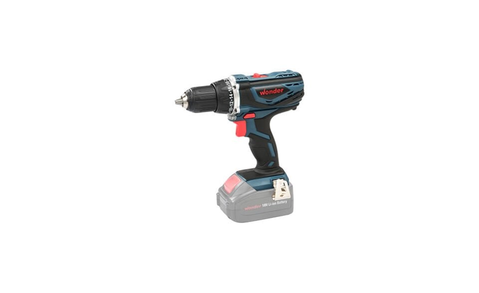 Wonder JD631018A Li-ion Şarjlı Darbesiz Matkap 18 Volt (Aküsüz)