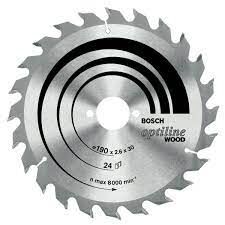 Bosch Daire Testeresi Ahşap 190x30mm 24 Diş