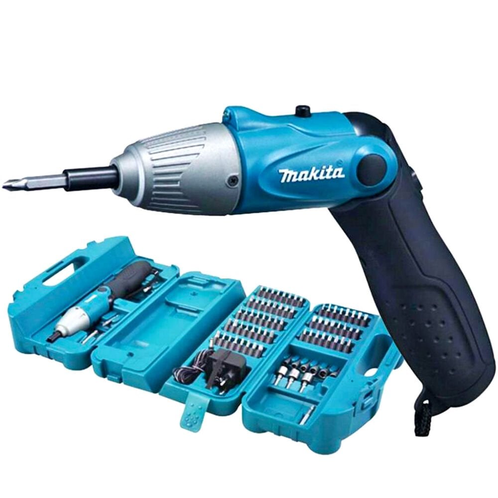 MAKİTA 6723DW 4,8 Volt Şarjlı Tornavida+80 Parça Set