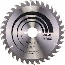 Bosch Daire Testeresi Ahşap 190x30mm 36 Diş