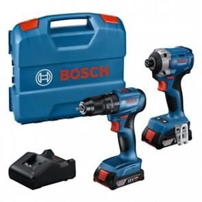 Bosch Gdr 18V-215 Somun Sıkma + Gsb 185-LI Akülü Darbeli Vidalama + 2x2,0 Ah Akü 2 Li Set