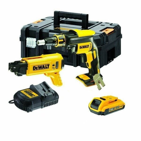 Dewalt DCF620DK Kömürsüz Alçıpan Vidalama Matkabı 18 Watt 2.0Ah