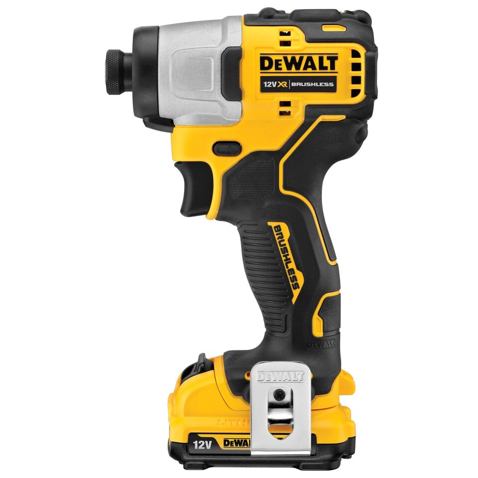 Dewalt DCF801D2-QW Kömürsüz Darbeli Tornavida 12V 2.0Ah 163Nm Tork
