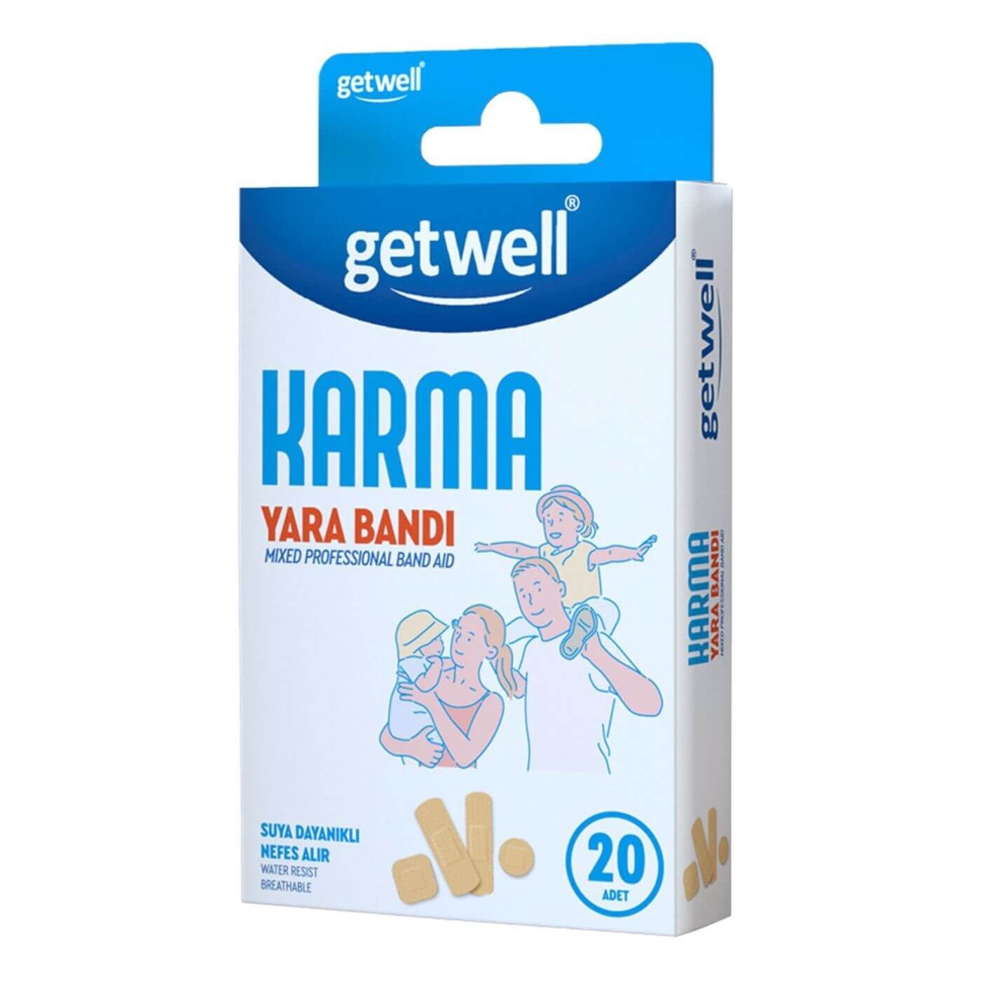 Getwell GL-GB840 Karma Yara Bandı