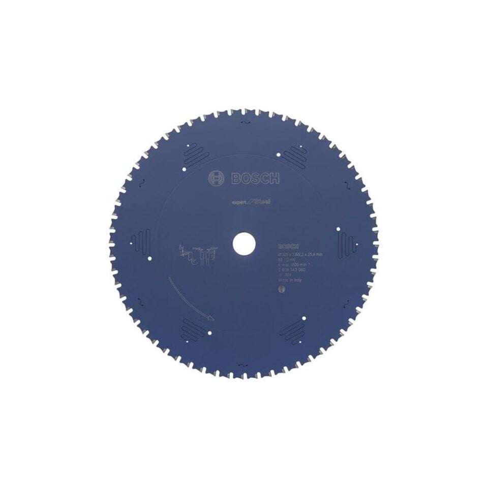 Bosch Daire Testeresi Metal Kesme 305x25.4mm 60 Diş