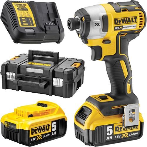 Dewalt DCF887P2  Kömürsüz Darbeli Vidalama 18V 5.0Ah 205Nm Tork