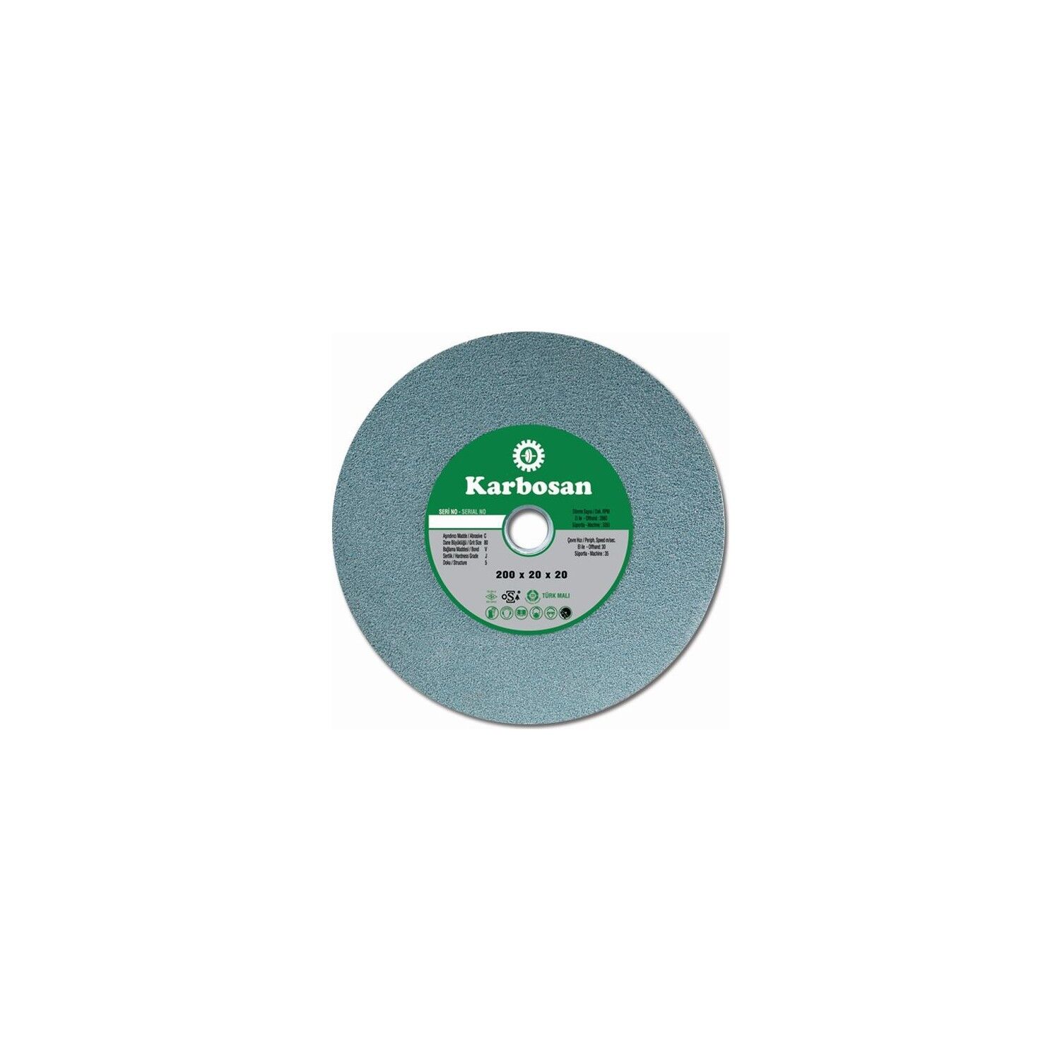 Karbosan Zımpara Taşı Elmas  150x20x20 SCG 80 KUM  (20470)