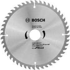Bosch Daire Testeresi Eko Ahşap 190x30mm 48 Diş
