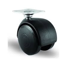 ZT02 PP 050 Plastik Teker Tablalı 50mm Büyük