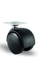 ZT02 PP 050 Plastik Teker Tablalı 50mm Büyük