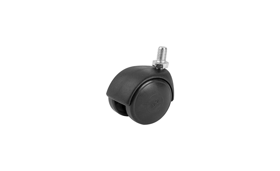 ST01 PP 040 Plastik Teker Vidalı 40mm Küçük