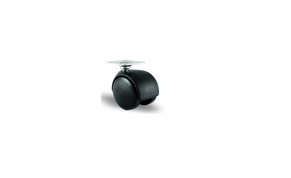 ST02 PP 040 Plastik Teker Tablalı 40mm Küçük