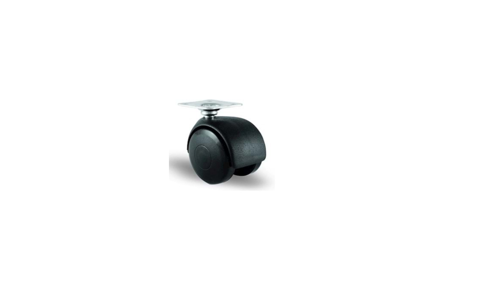 ST02 PP 040 Plastik Teker Tablalı 40mm Küçük