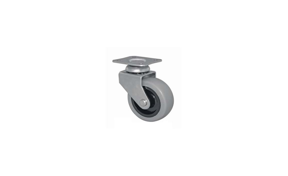 FB02 TPW 050 Tablalı Teker Gri 50mm
