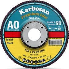 Karbosan Flap Disk 115 NK 40 kum Alüminyum Oxid (982970)