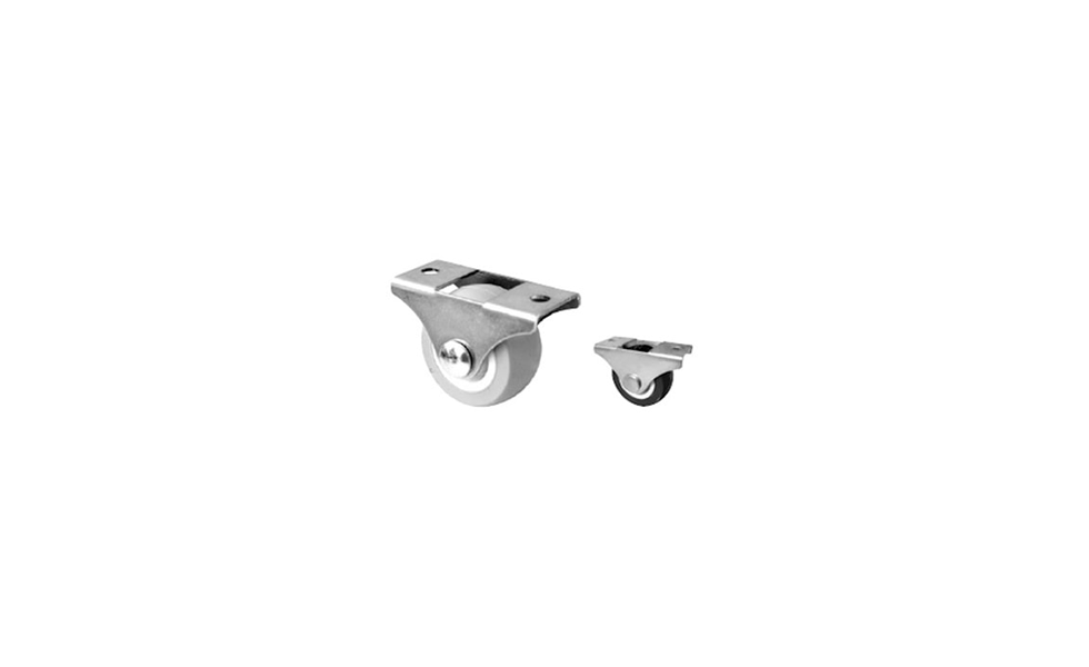 SB05 PE 026 Sabit Teker Beyaz 26mm