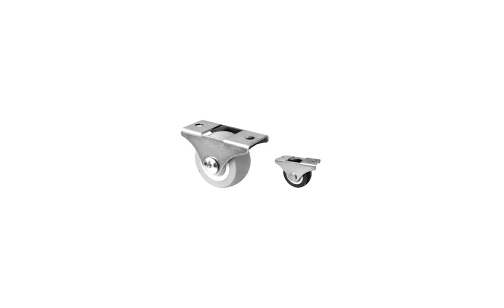 SB05 PE 026 Sabit Teker Beyaz 26mm