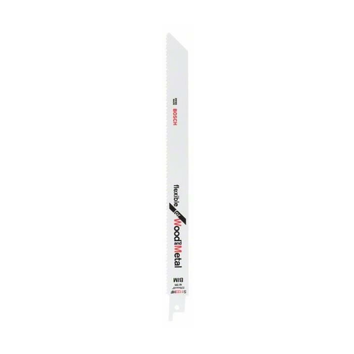 Bosch S1122HF Tilki Kuyruğu Bıçağı Esnek 0.9mm Ahşap&Metal 225 mm