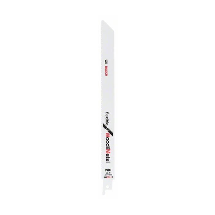 Bosch S1122HF Tilki Kuyruğu Bıçağı Esnek 0.9mm Ahşap&Metal 225 mm