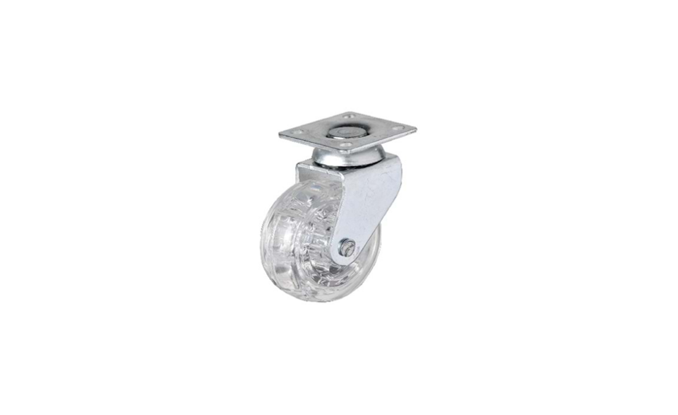 LB02 STP 050 Tablalı Teker Şeffaf 50mm