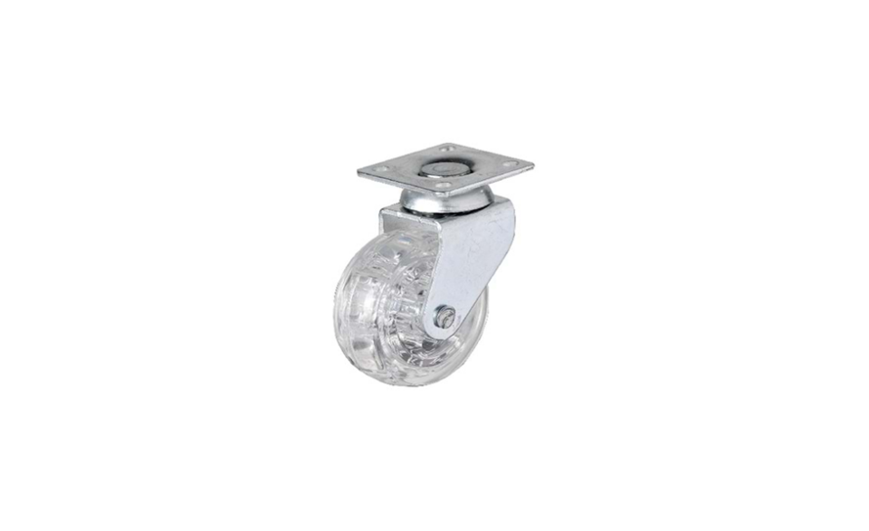 LB02 STP 050 Tablalı Teker Şeffaf 50mm