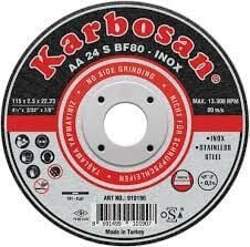 Karbosan Kesme Taşı  İnox Alüminyum Thinline  115x1.0x22 (11030)