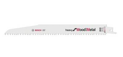 Bosch S1110VF Tilki Kuyruğu Bıçağı Ağır Metal&Ahşap 225 mm