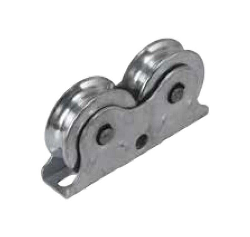 Metal Makara Çift Rulmanlı Kepli 80mm