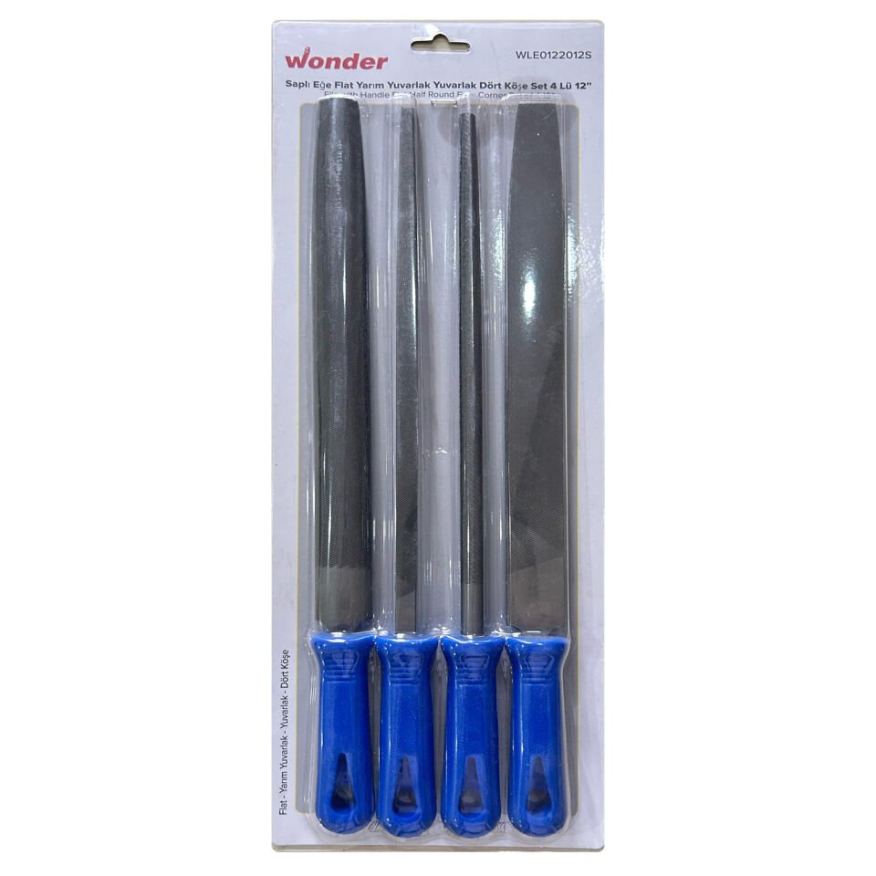 Wonder Saplı Eğe Set  4 Lü  12''